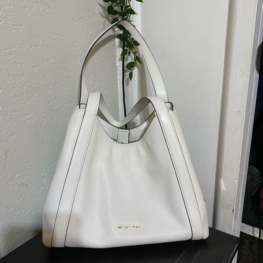 Michael Kors White Purse